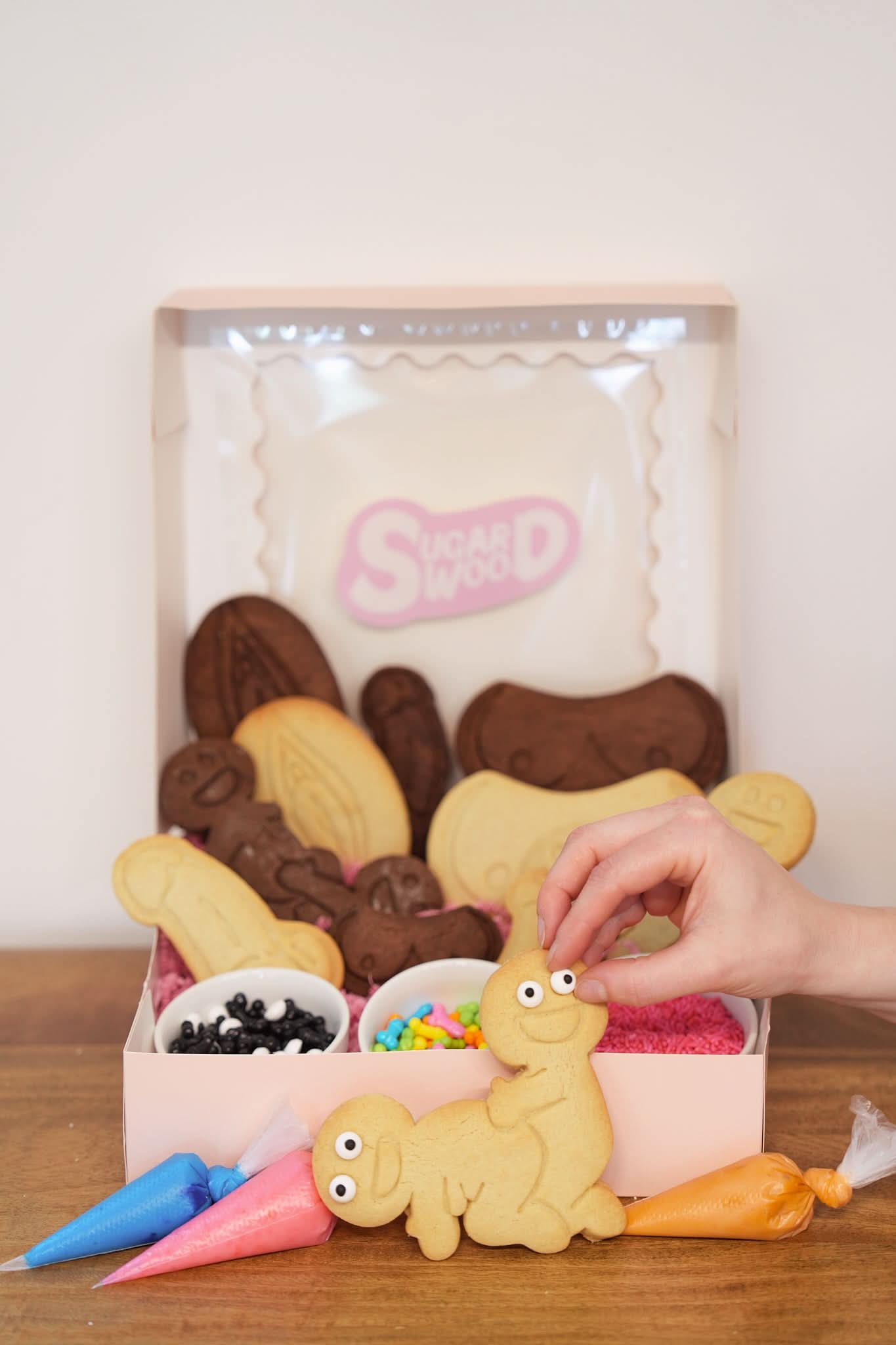 SUGAR WOOD NAUGHTY COOKIE DIY DECORATING KITS - Sugar Wood NYC