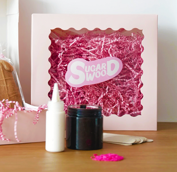 Bachelorette Waffle Decorating Kit by Sugar Wood – Customizable DIY Dessert Gift